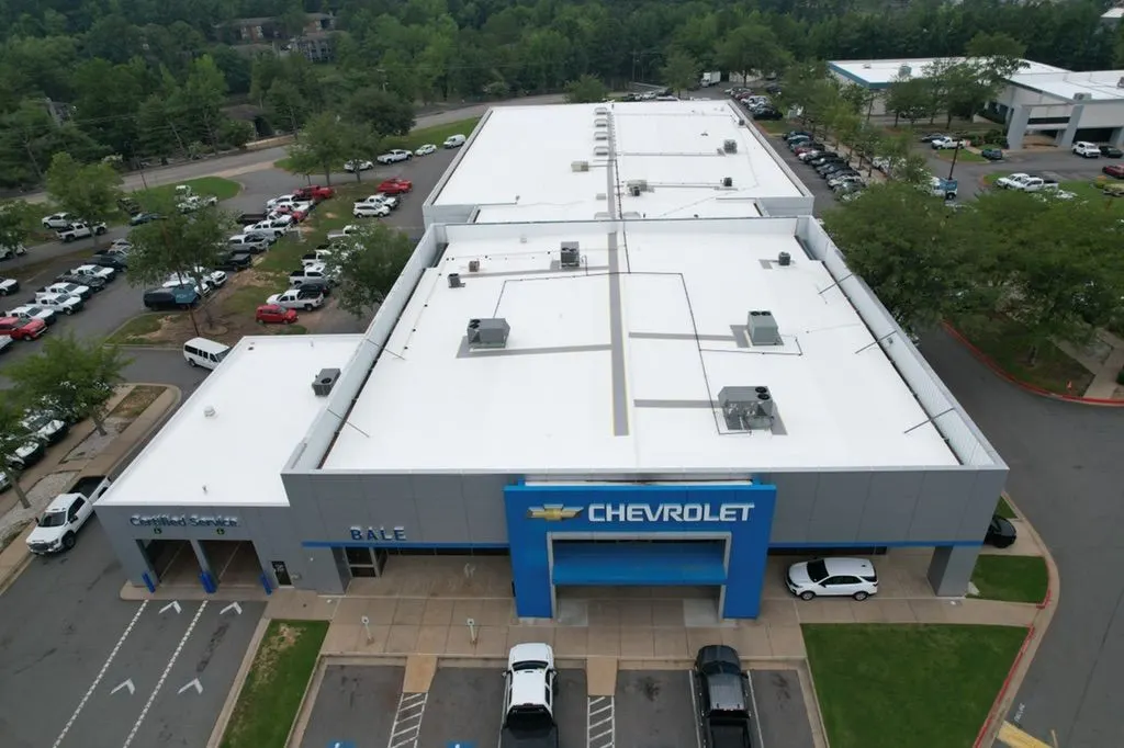 Commercial roofing project completed by Riley Hays – Central Arkansas