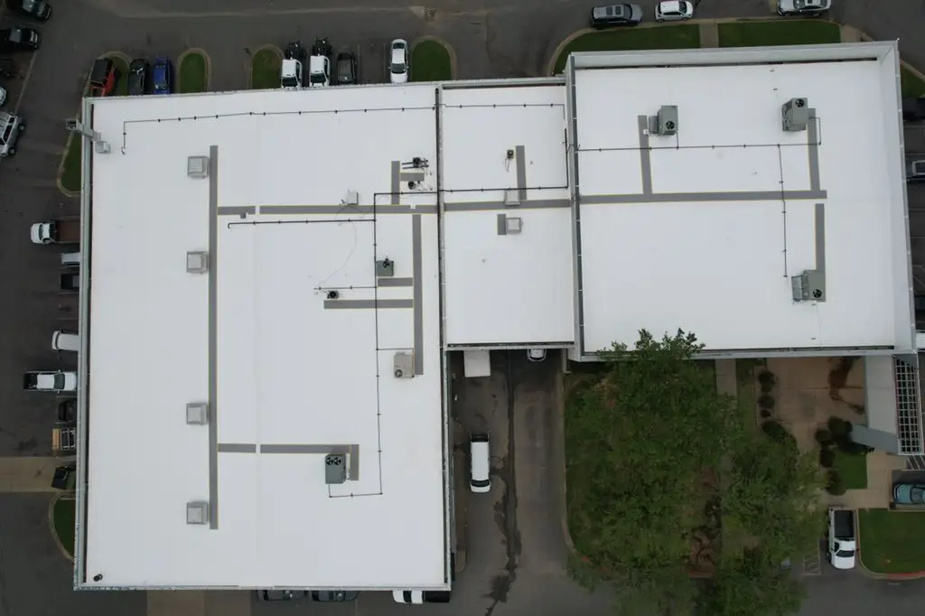Commercial TPO roofing project – Riley Hays Little Rock AR