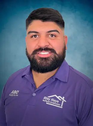 Jorge Garcia, Residential Sales and Project Manager at Riley Hays Roofing