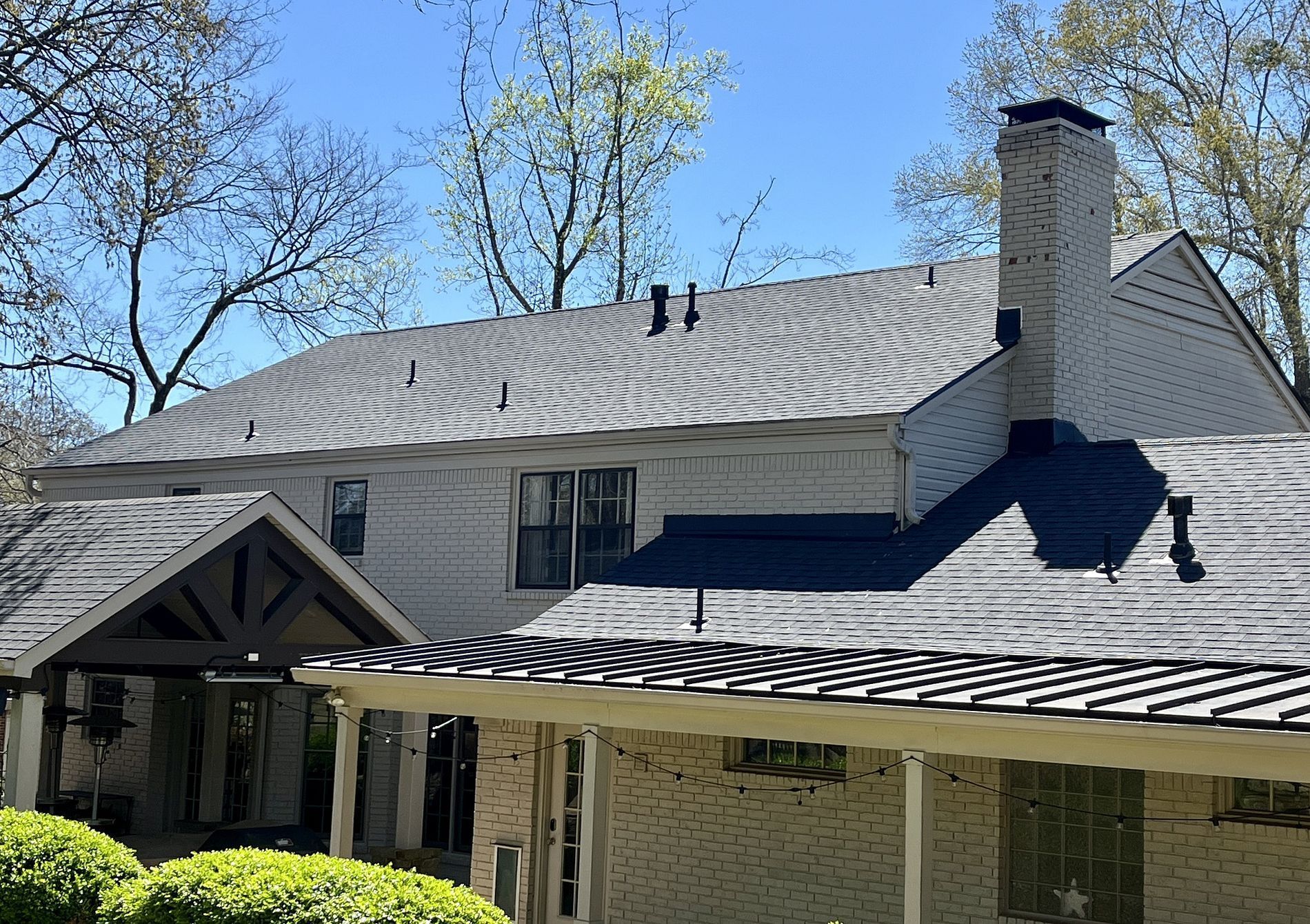 Shingle roofing project